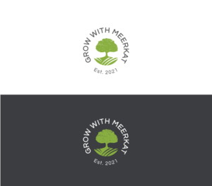 Grow with Meerkat | Logo Design by lnb...