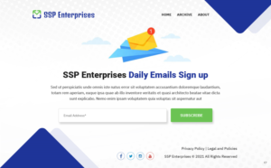 Web Design by pb for SSP | Design: #26635552