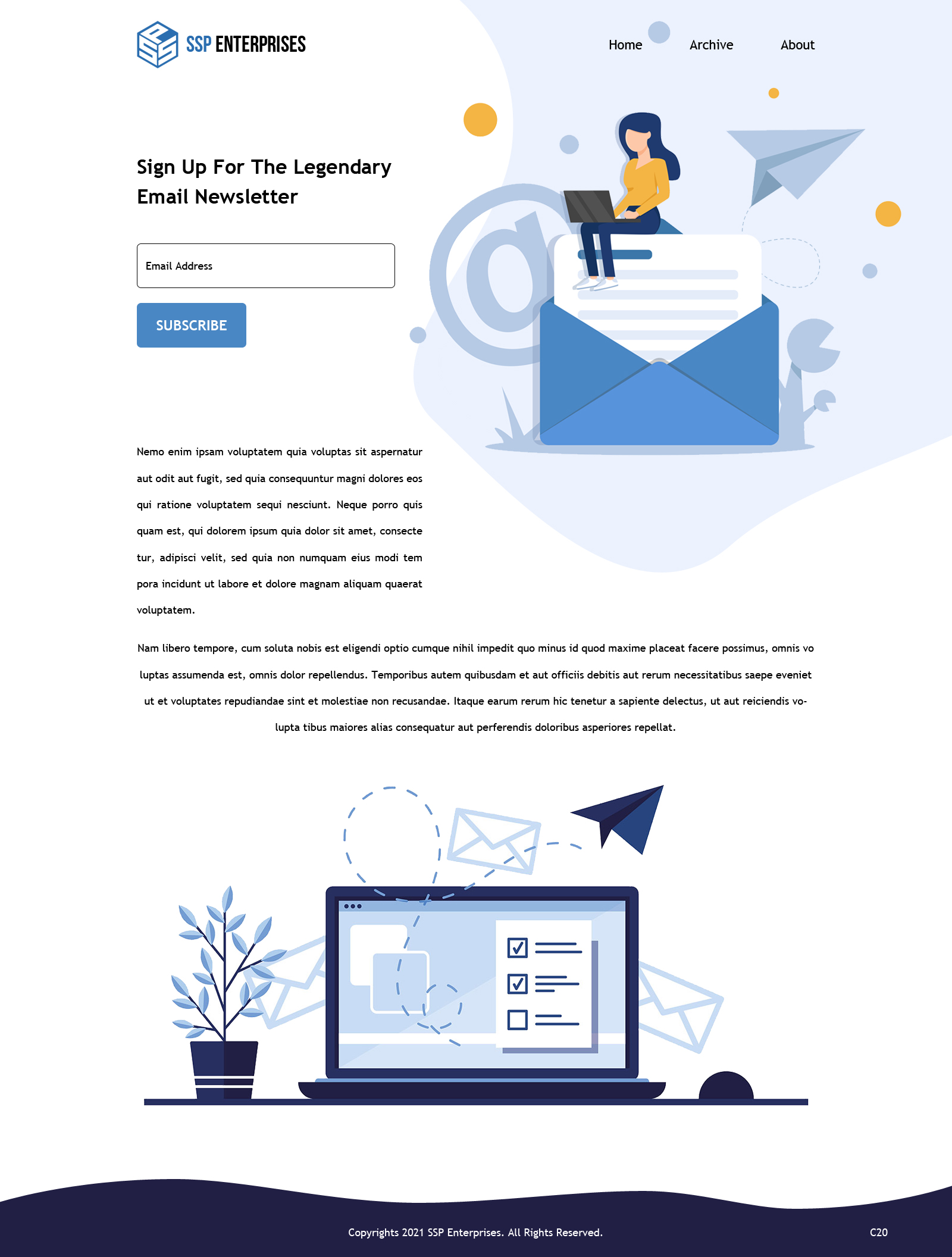 Diseño Web por pb para SSP | Diseño #26635553