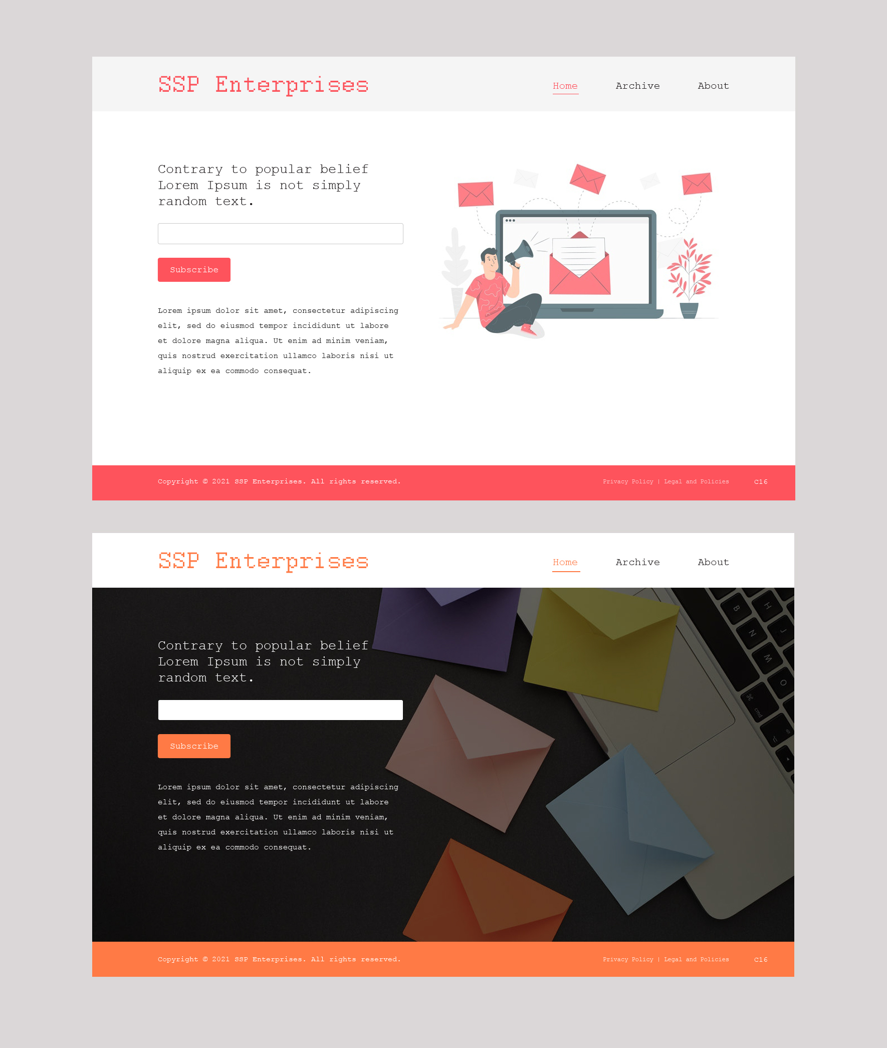 Web Design by pb for SSP | Design #26635554