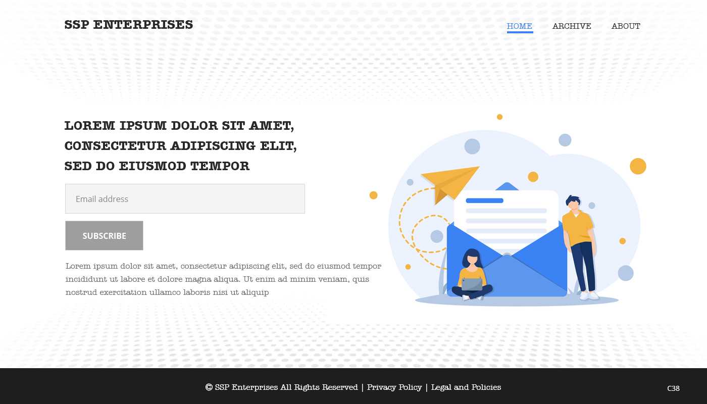 Diseño Web por pb para SSP | Diseño #26635559