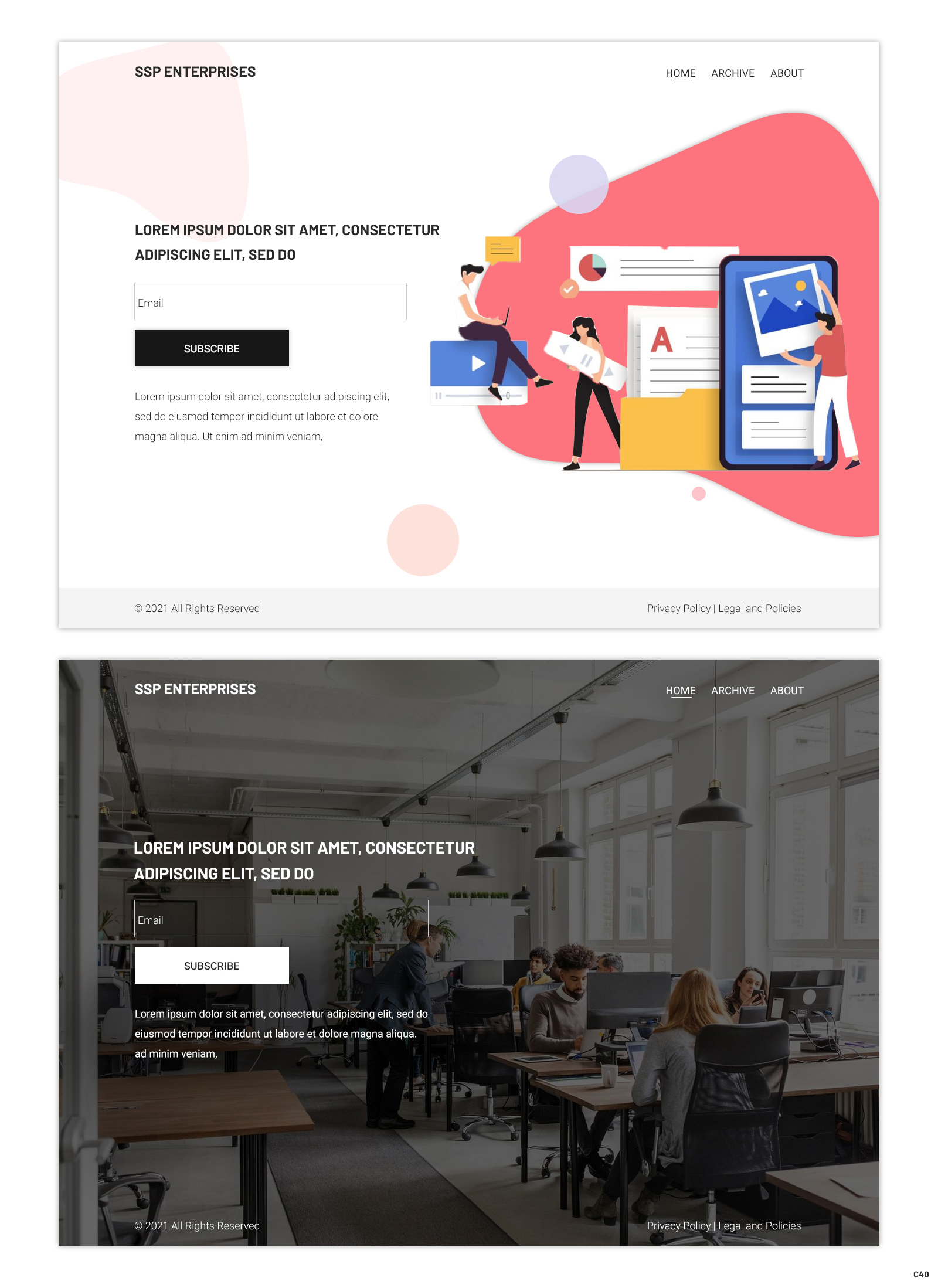 Diseño Web por pb para SSP | Diseño #26635563