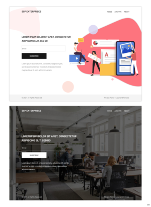 Web Design by pb for SSP | Design: #26635563