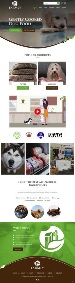 Web Design by pb for this project | Design: #26635532