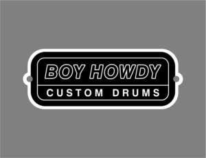 Boy Howdy (large), Custom Drums (small) | Design de Logo par BNdesigner