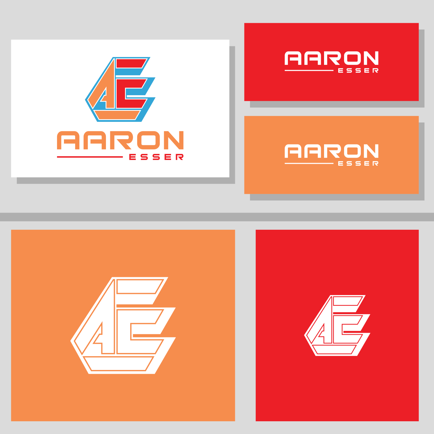Logo Design by anak mama for Aaron Esser Films Corporation | Design #26630736