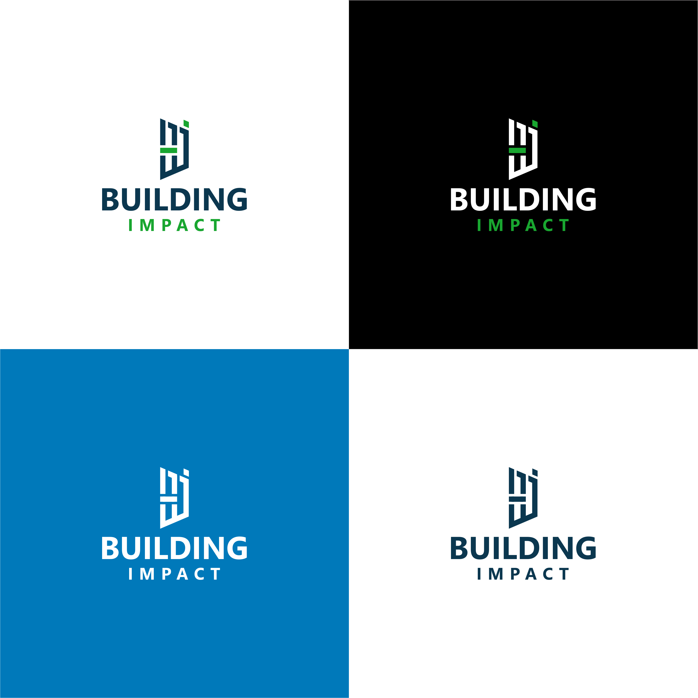 Logo Design by HARIQ for Building Impact LLC | Design #26634131
