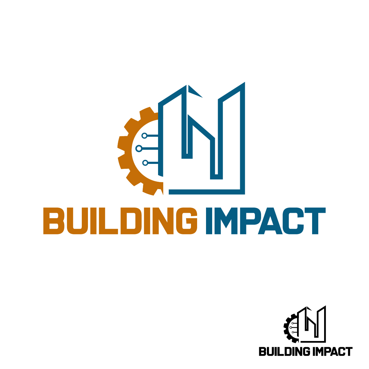 Logo Design by fly  design for Building Impact LLC | Design #26635433
