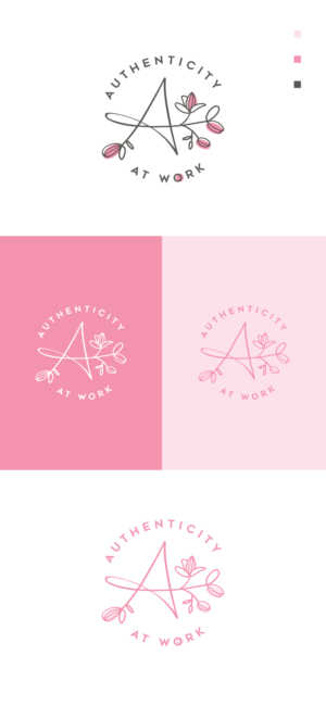 Logo Design by Fat Bat Man for Authenticity At Work | Design: #26647829