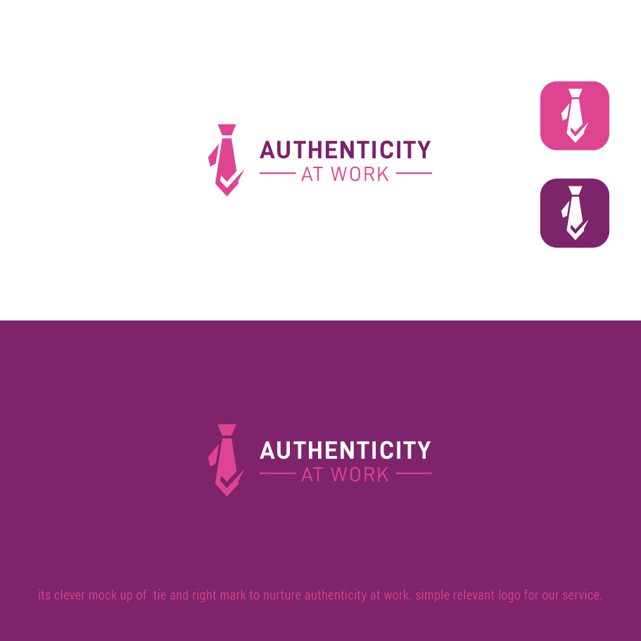 Logo Design by nandkumar for Authenticity At Work | Design #26632134
