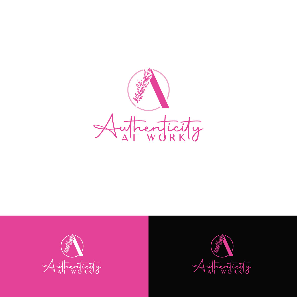 Logo Design by Minimal Studio for Authenticity At Work | Design #26635689