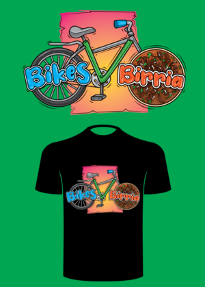 Bikes Y Birria T shirt project | T-Shirt-Design von ally designs