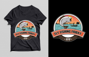 LOGO for  a theme Fly Fishing Friday | Diseño Gráfico por SAI DESIGNS