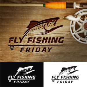 LOGO for  a theme Fly Fishing Friday | Graphic Design by Donan Rockezz