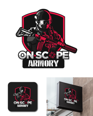 Diseño de Logo por johnronielgomez para On Scope Armory | Diseño: #26650305