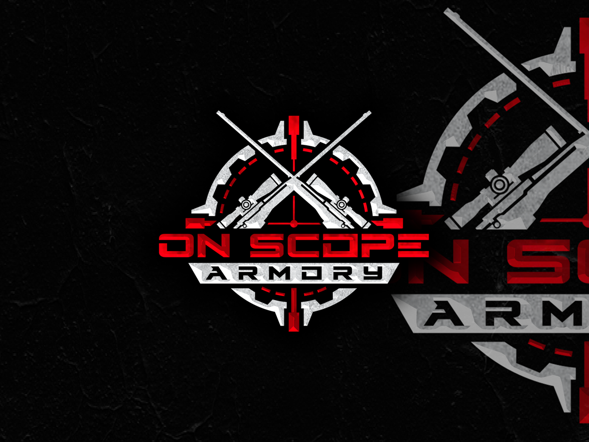 Logo Design by AFD for On Scope Armory | Design #26635632