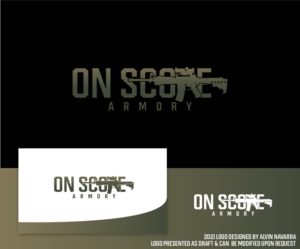Diseño de Logo por alvinnavarra para On Scope Armory | Diseño: #26656870