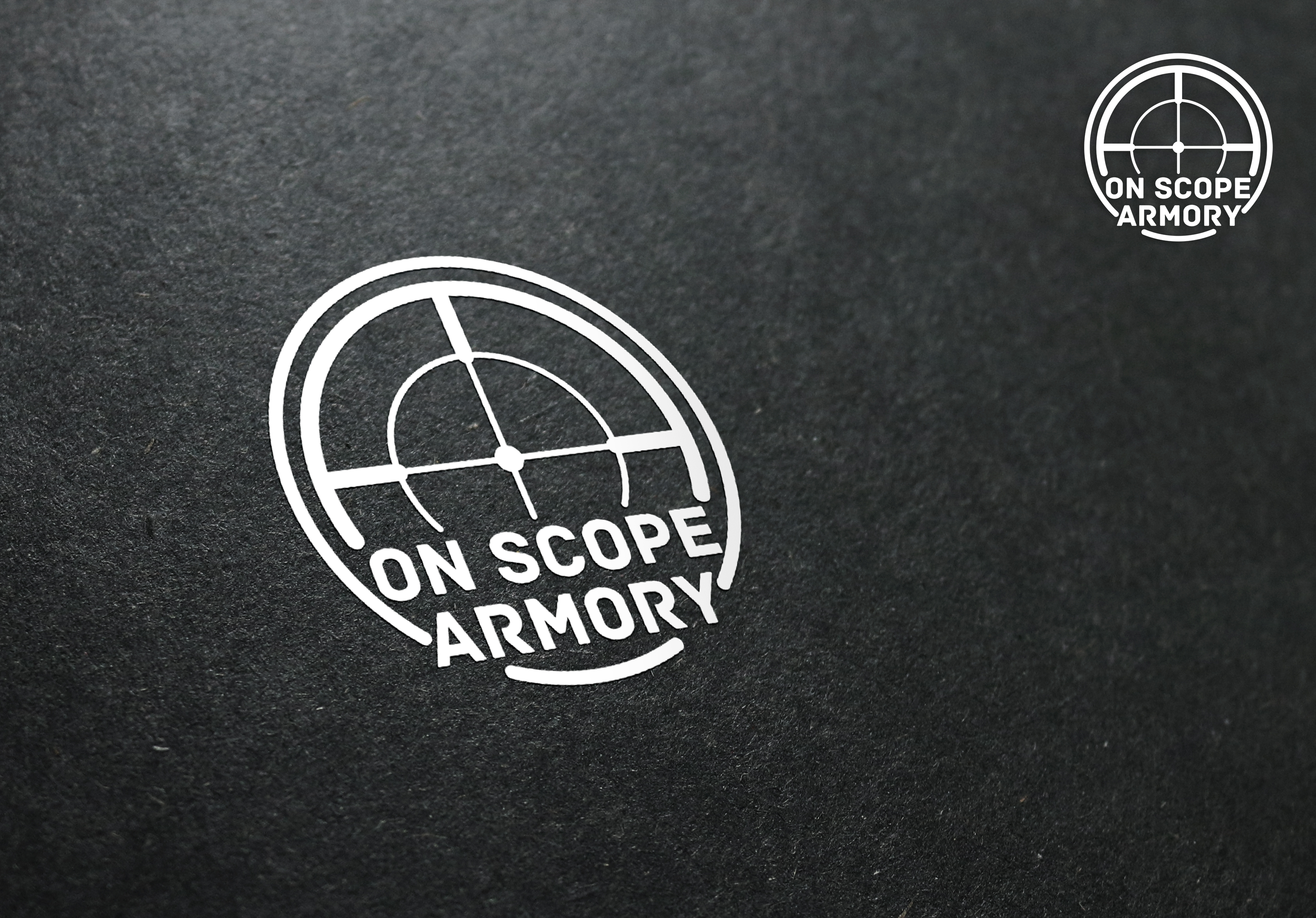 Diseño de Logo por aquabomb26 para On Scope Armory | Diseño #26664978
