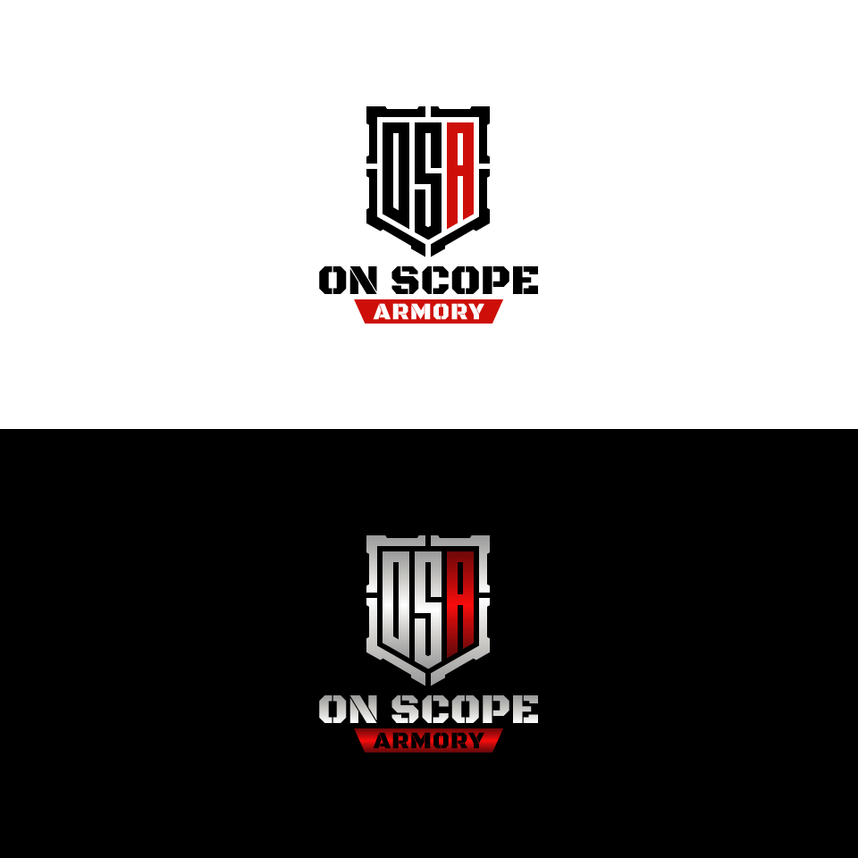 Logo Design by 1975oliverocampo for On Scope Armory | Design #26632036