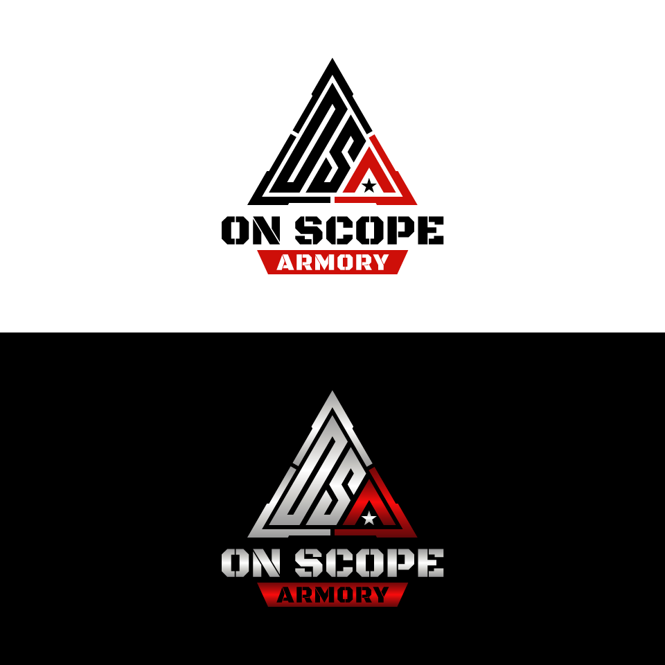 Logo Design by 1975oliverocampo for On Scope Armory | Design #26632771