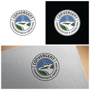 Convergent Communications & Consulting, with emphasis on three Cs coming together. | Logo Design by Md Shehidul Islam Rimon