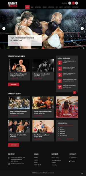 Web Design par pb pour ce projet | Design : #26641035