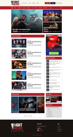 Web Design by sai.designer87 for this project | Design #26662703