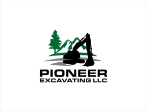 Pioneer Excavating LLC | Logo Design by BNdesigner