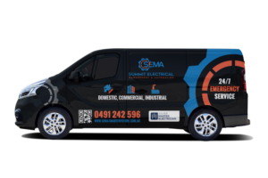 electrical company van design | Car Wrap Design by nzdesigners