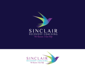 Sinclair Recovery Coaching (We Recover. I Can Help) | Logo Design by GreenLamp