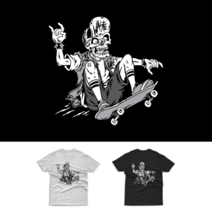 Skateboarding brand hoodie/t-shirt design | Diseño de Camiseta por duatitik.std