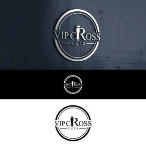 VIP Cross Cuts | Logo Design by Graphic Bricks