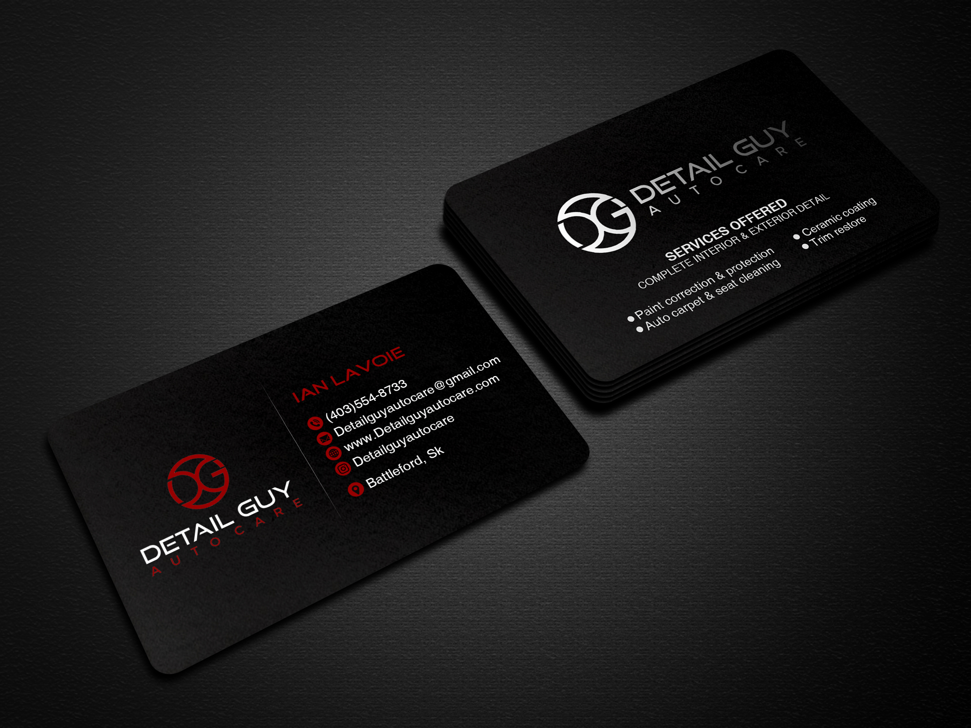 Business Card Design by Creations Box 2015 for Lavoie Landscape Design  | Design #26639334