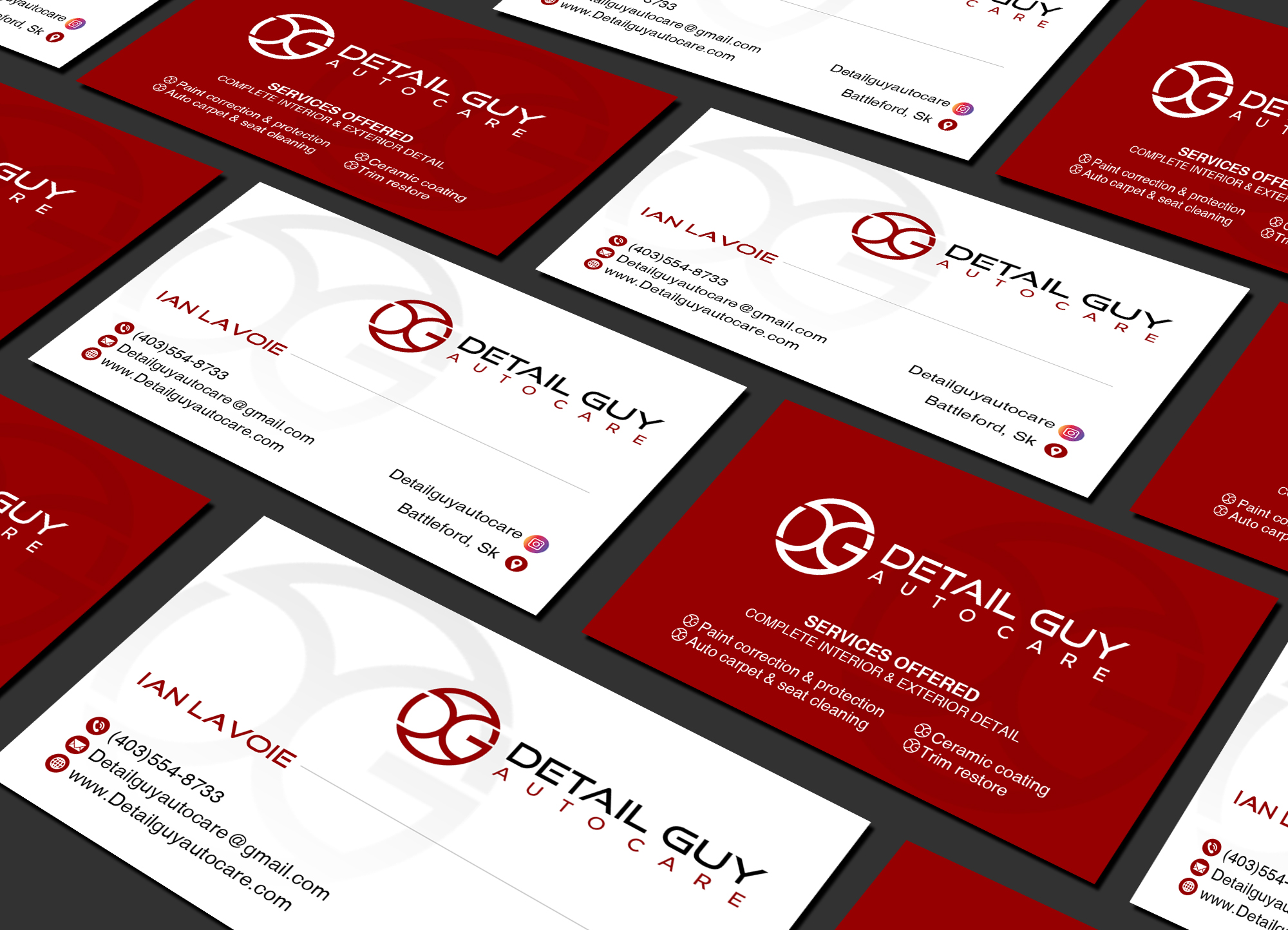 Business Card Design by Creations Box 2015 for Lavoie Landscape Design  | Design #26639412