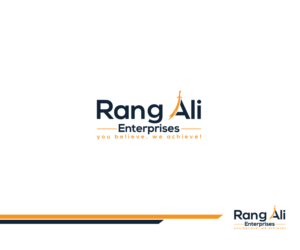 Logo Design by Fat Bat Man for Rang Ali Constructions | Design: #26638364