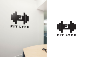 "FL" Monogram (+ "Fit Lyfe" completely separate) | Logo Design by MT