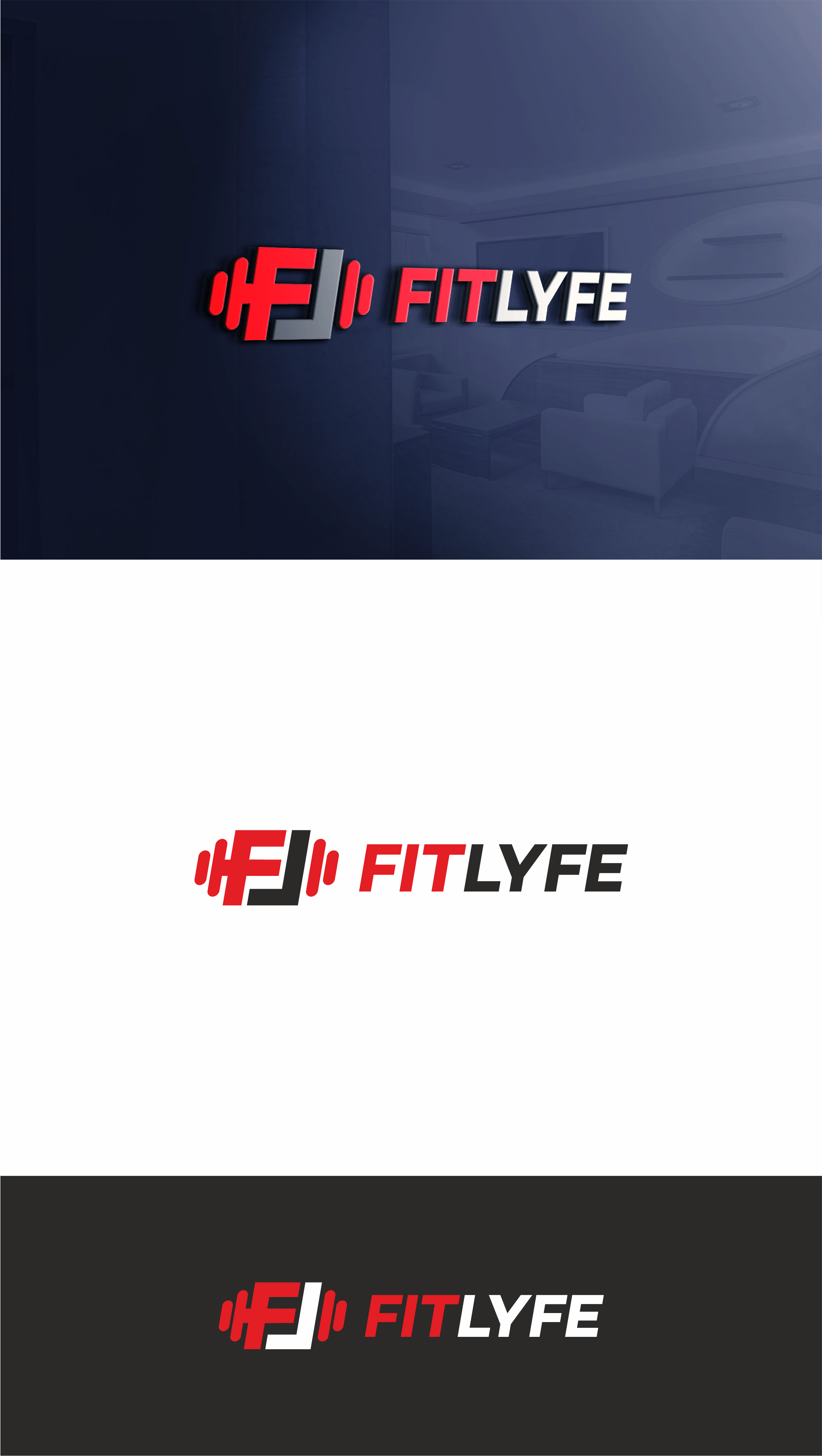 Logo Design by ViciouSaint for FitLyfe llc. | Design #26639059