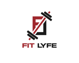"FL" Monogram (+ "Fit Lyfe" completely separate) | Logo Design by creativiti