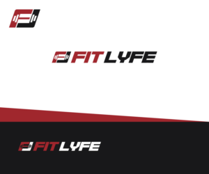 "FL" Monogram (+ "Fit Lyfe" completely separate) | Logo Design by Iris 3