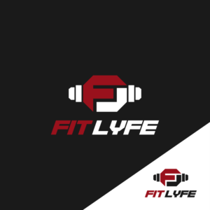 "FL" Monogram (+ "Fit Lyfe" completely separate) | Logo Design by Gerald Design 3