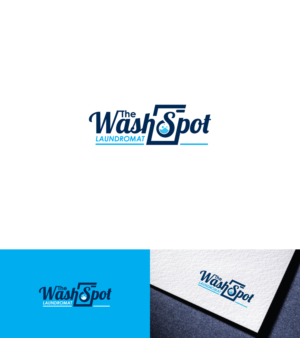 line 1: The Wash Spot line 2: Laundromat | Diseño de Logo por ecorokerz