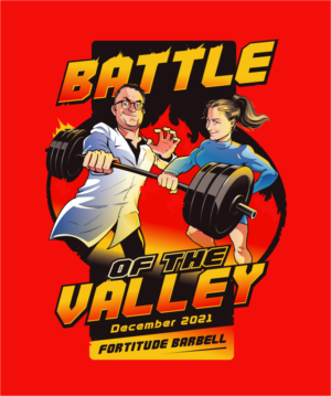 T shirt for charity powerlifting competition | Graphic Design by Suprakash 3