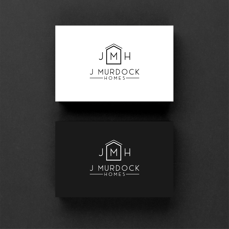 Logo Design by Rueell Artss for J Murdock Homes | Design #26685513