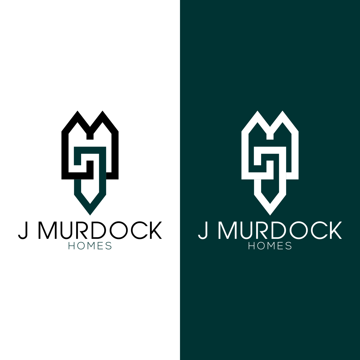 Logo Design by agung 25 for J Murdock Homes | Design #26648604