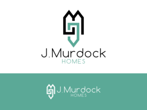 Logo Design by agung 25 for J Murdock Homes | Design: #26649246