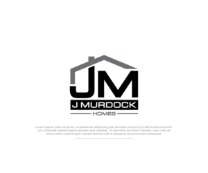 Logo Design by TrisDesign for J Murdock Homes | Design: #26685720