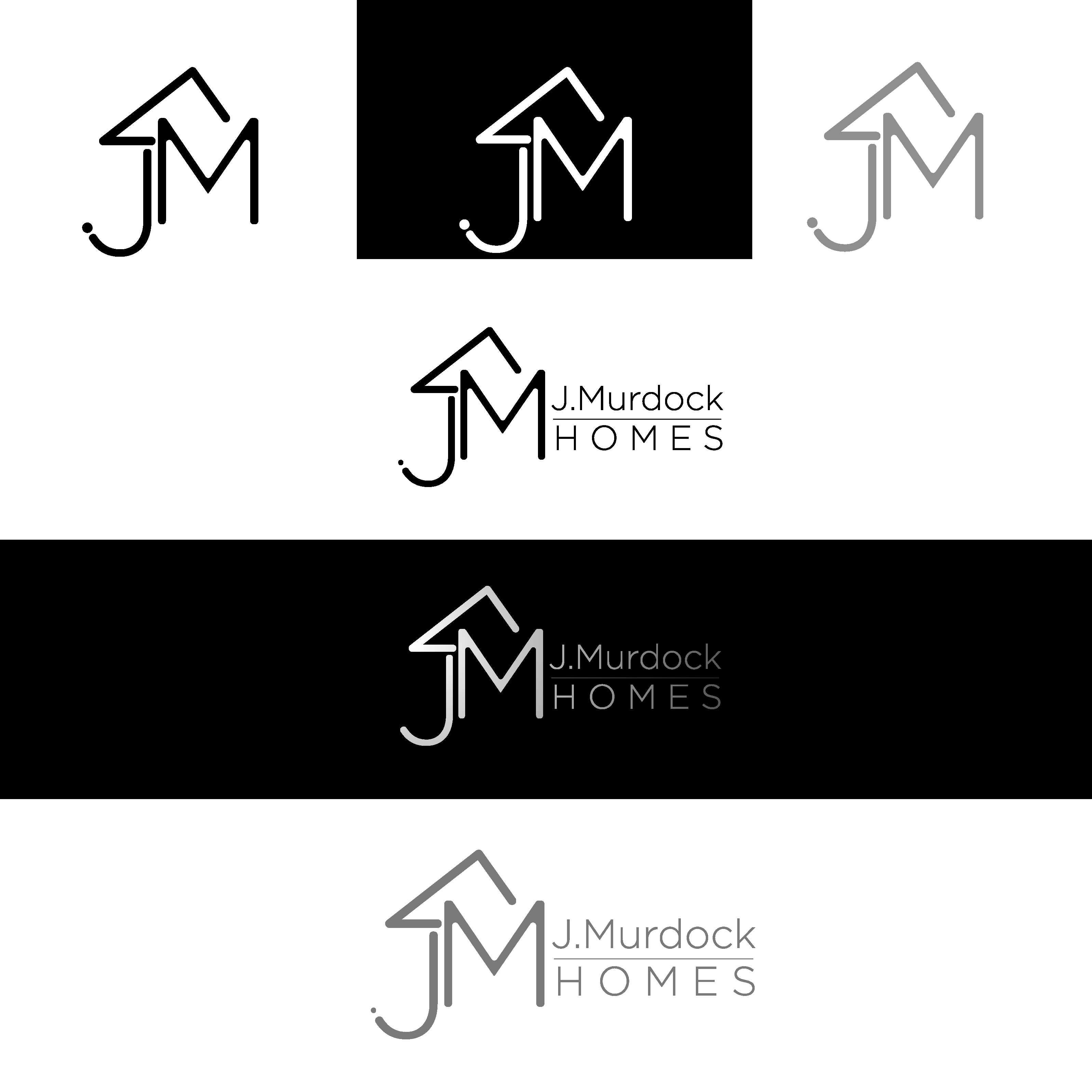 Logo-Design von LGart für J Murdock Homes | Design #26681278