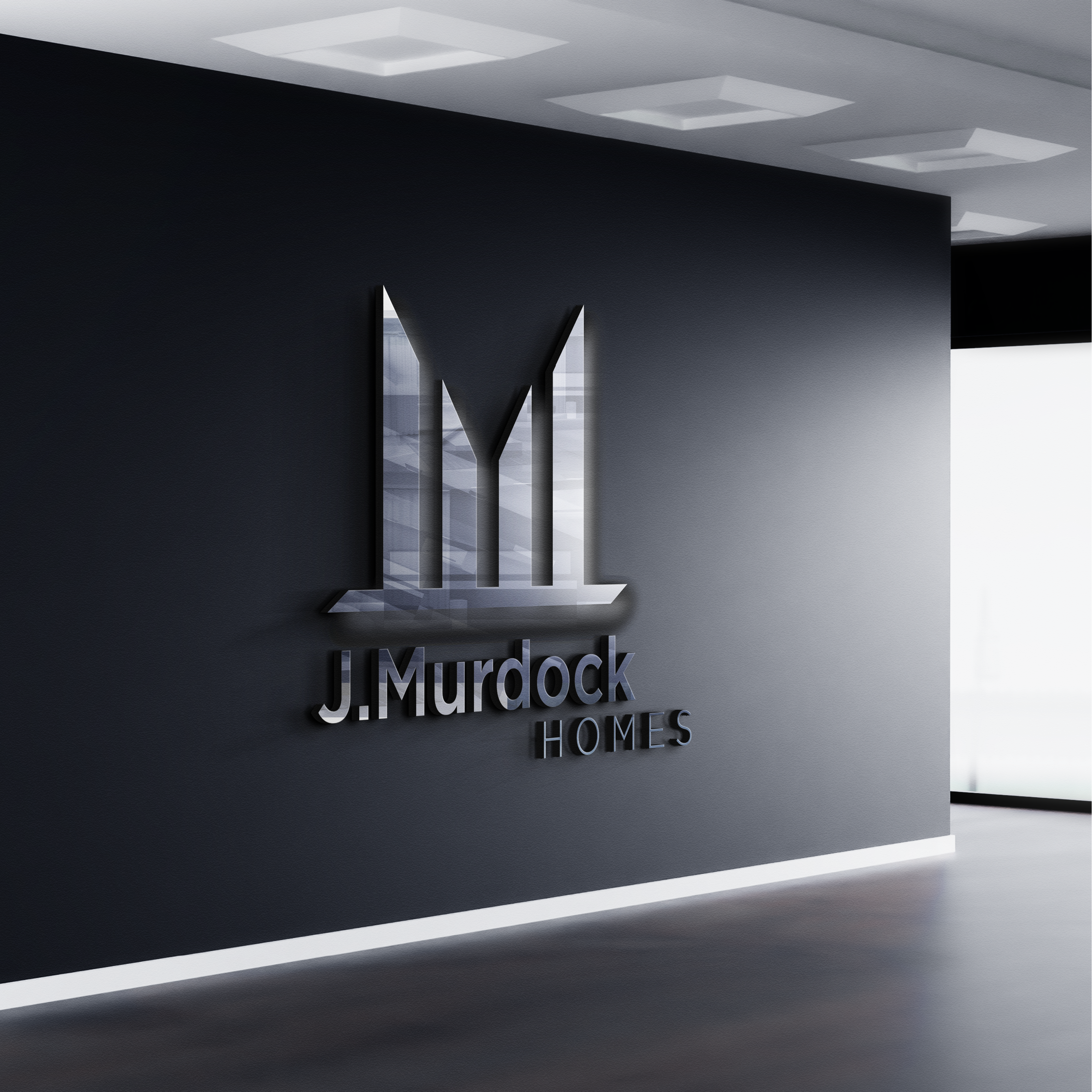 Logo Design by LGart for J Murdock Homes | Design #26681283