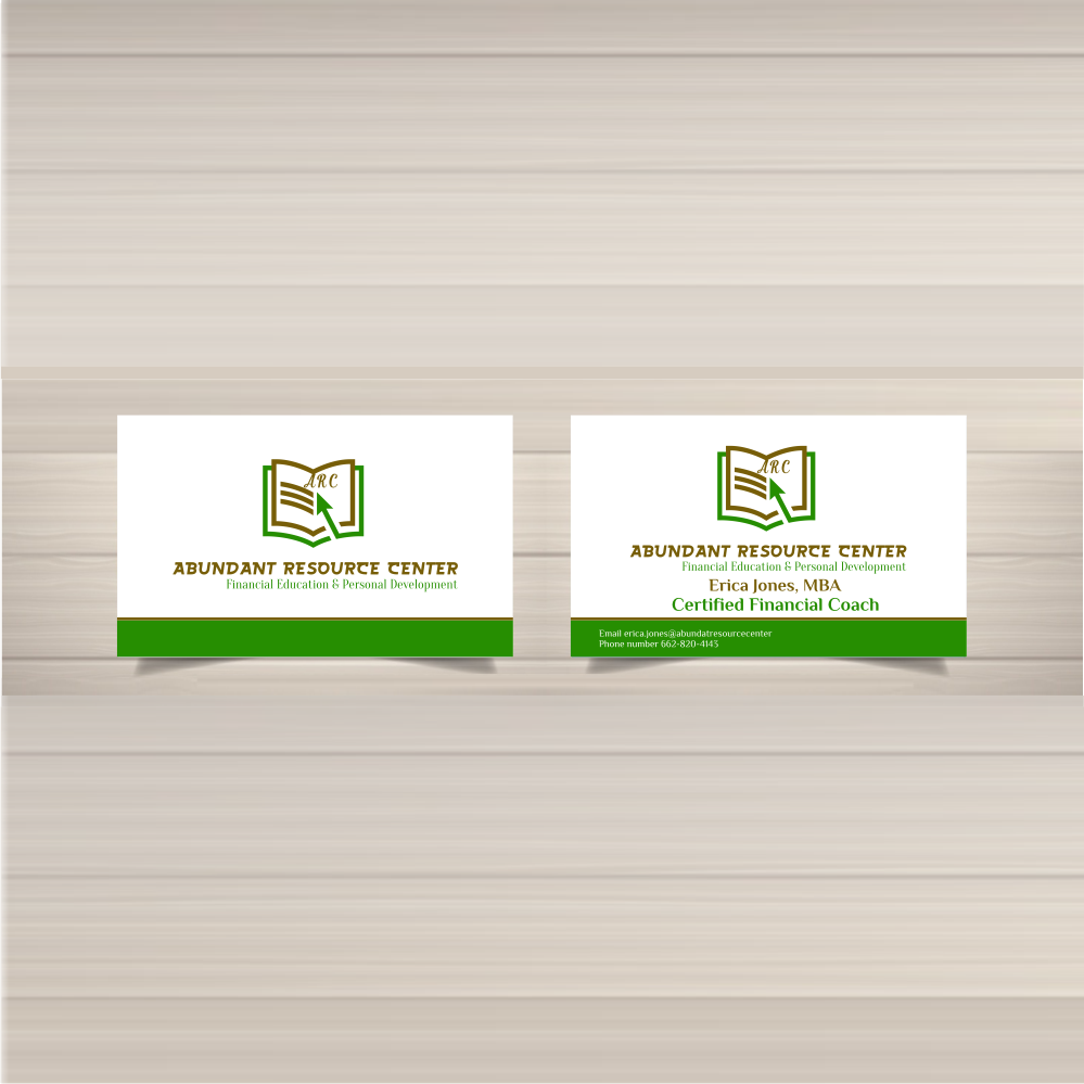 Diseño de Tarjeta de Presentación por south door para Abundant Resource Center | Diseño #26647833