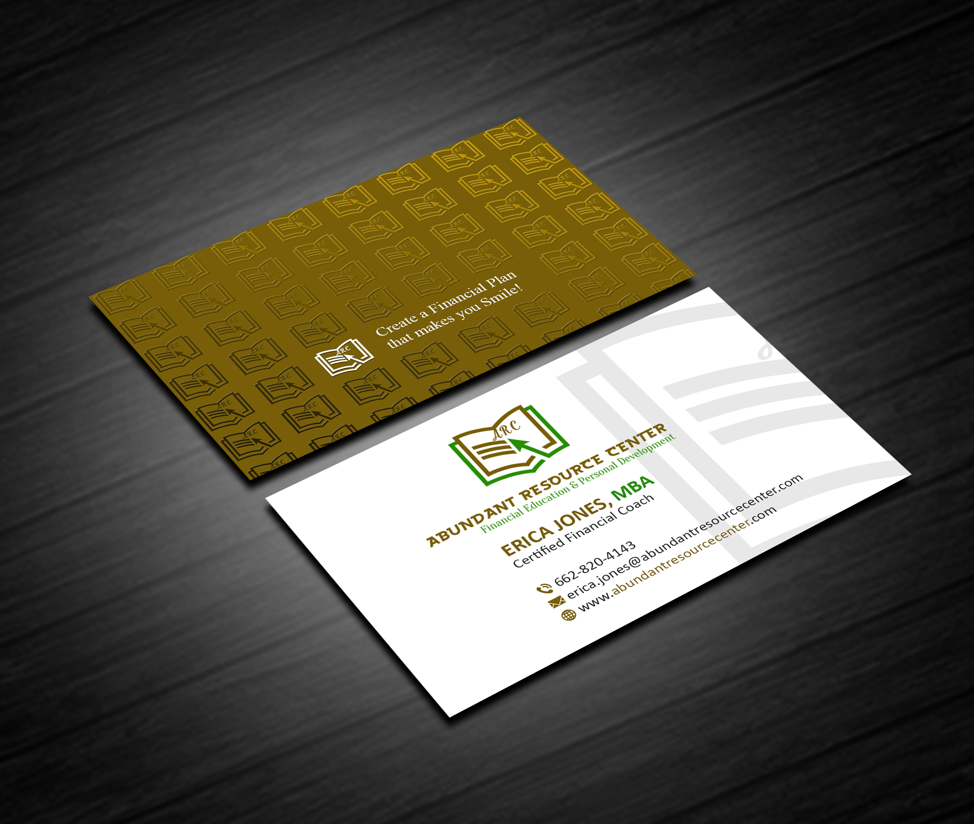 Business Card Design by Creations Box 2015 for Abundant Resource Center | Design #26654333